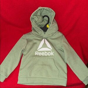 Reebok Kids Light Green Logo Hoodie